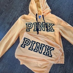 Victoria’s Secret PINK Hoodie & Jogger Set